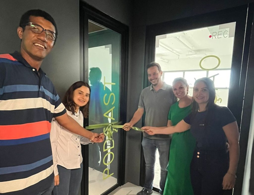 imagem - Cilla Tech Park inaugura estúdio de podcast 
