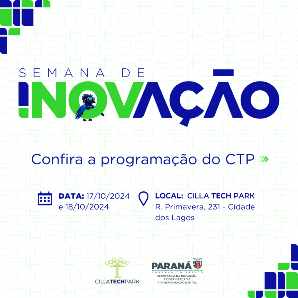 imagem - Programação CTP na Semana de Inovação do Paraná