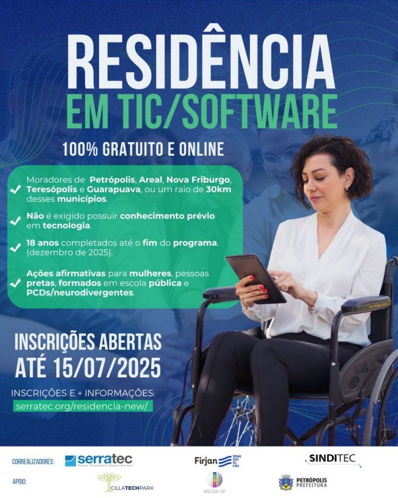 imagem - Programa Gratuito de Residência em TIC Software está com inscrições abertas até 15 de julho
